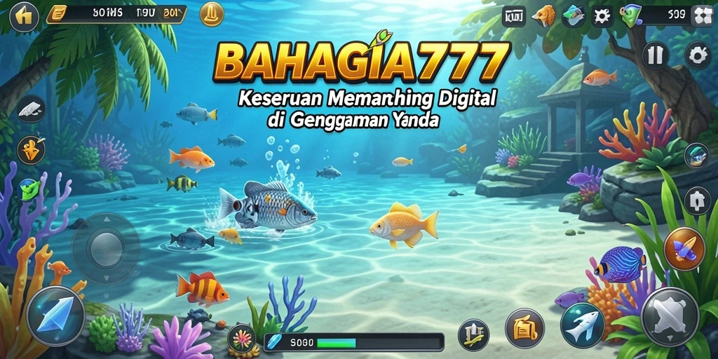 Tangkapan ikan yang mengesankan dalam BAHAGIA777 saat gameplay aktif.