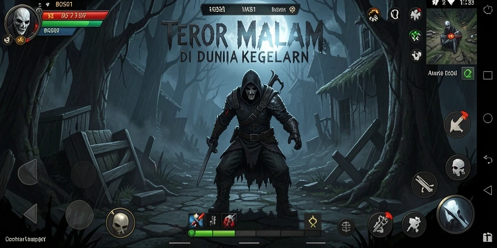 Gameplay menakutkan dengan suasana Horror yang mencekam.