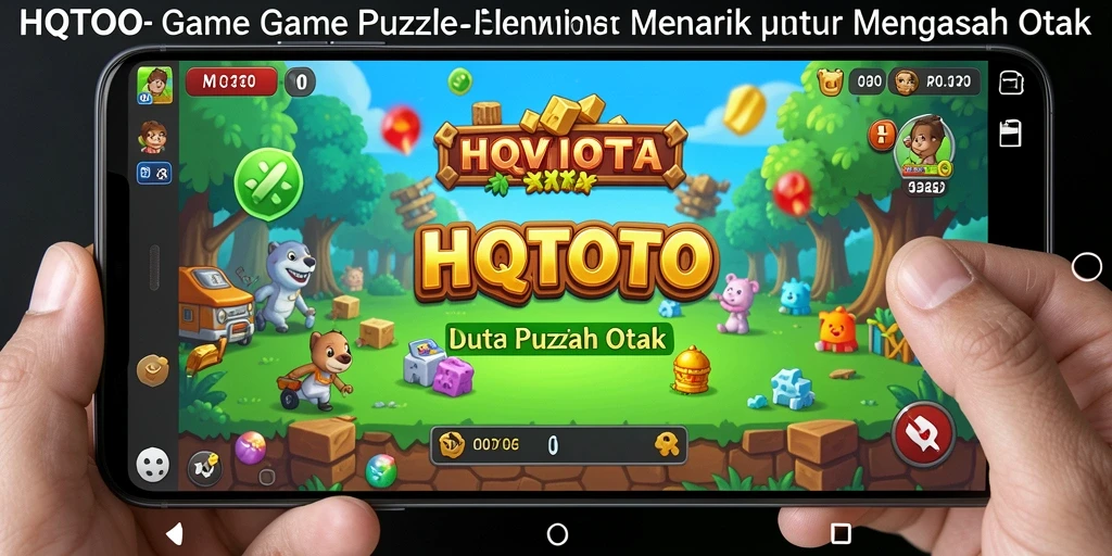 Screenshot HQTOTO menunjukkan gameplay puzzle yang menantang dan menarik.