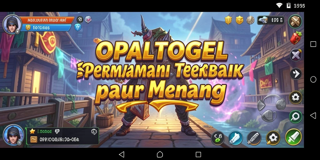 Tampilan gameplay OPALTOGEL yang mendebarkan dan penuh strategi.