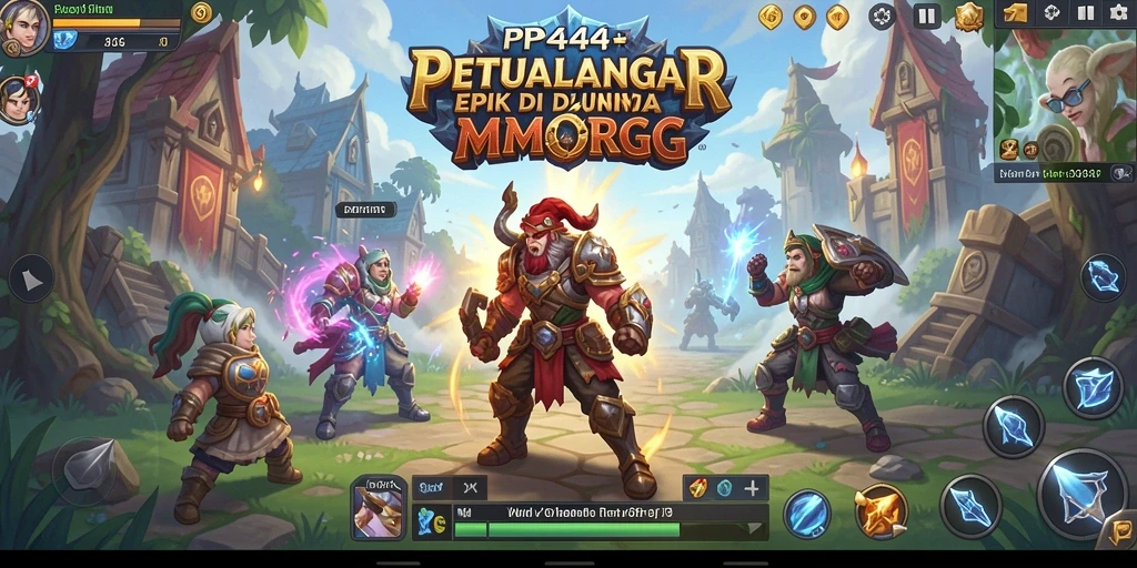 Gameplay seru dalam dunia MMORPG yang menantang