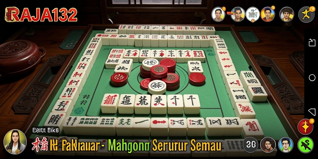 Tangkap momen seru bermain Mahjong di RAJA132.
