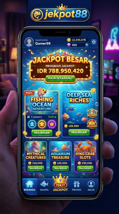 Screenshot jekpot88 menampilkan antarmuka yang bersih dan mudah digunakan.